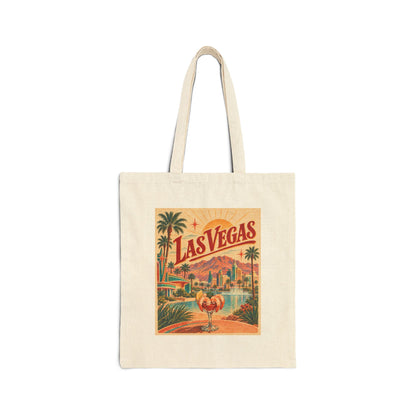 Las Vegas Canvas Tote Bag