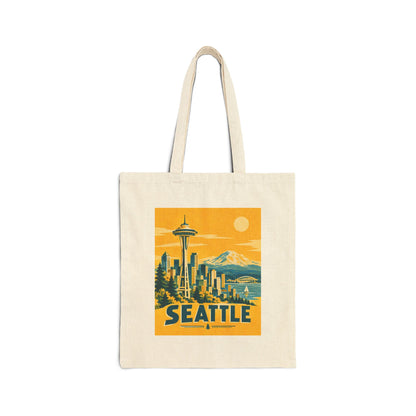 Seattle Canvas Tote Bag