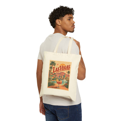 Las Vegas Canvas Tote Bag