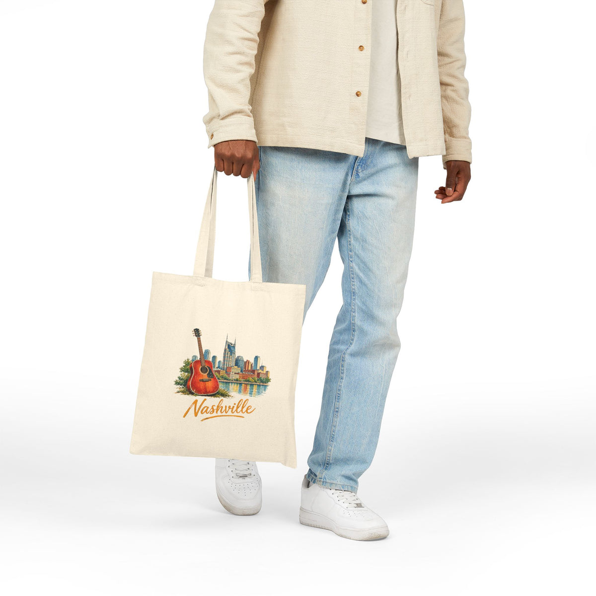 Nashville Canvas Tote Bag