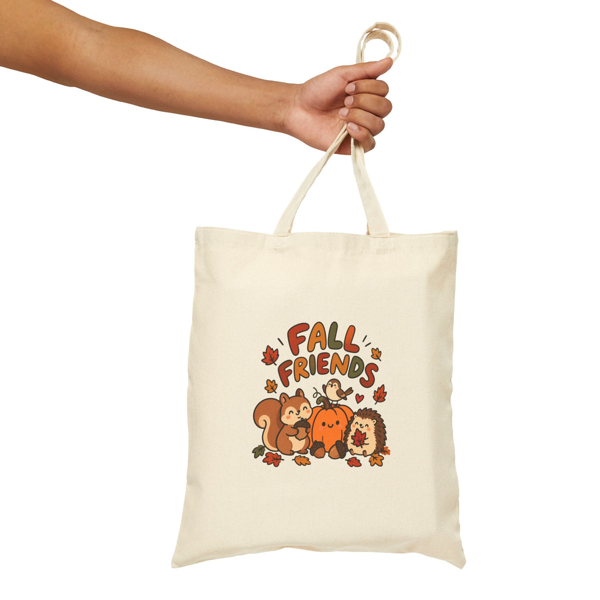 Fall Friends Canvas Tote Bag