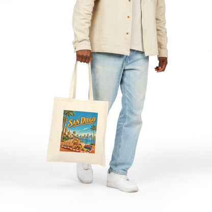 San Diego Canvas Tote Bag