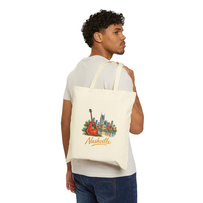 Nashville Canvas Tote Bag