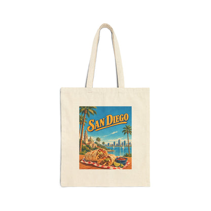 San Diego Canvas Tote Bag