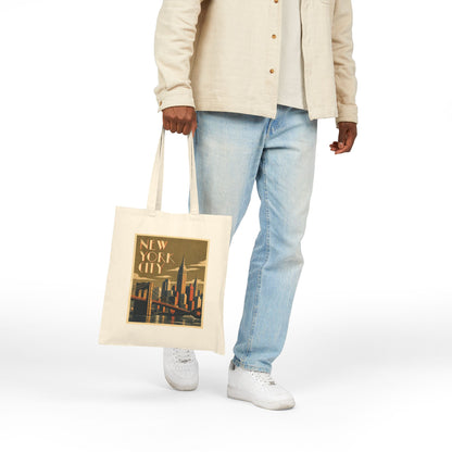 New York City Canvas Tote Bag
