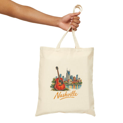 Nashville Canvas Tote Bag