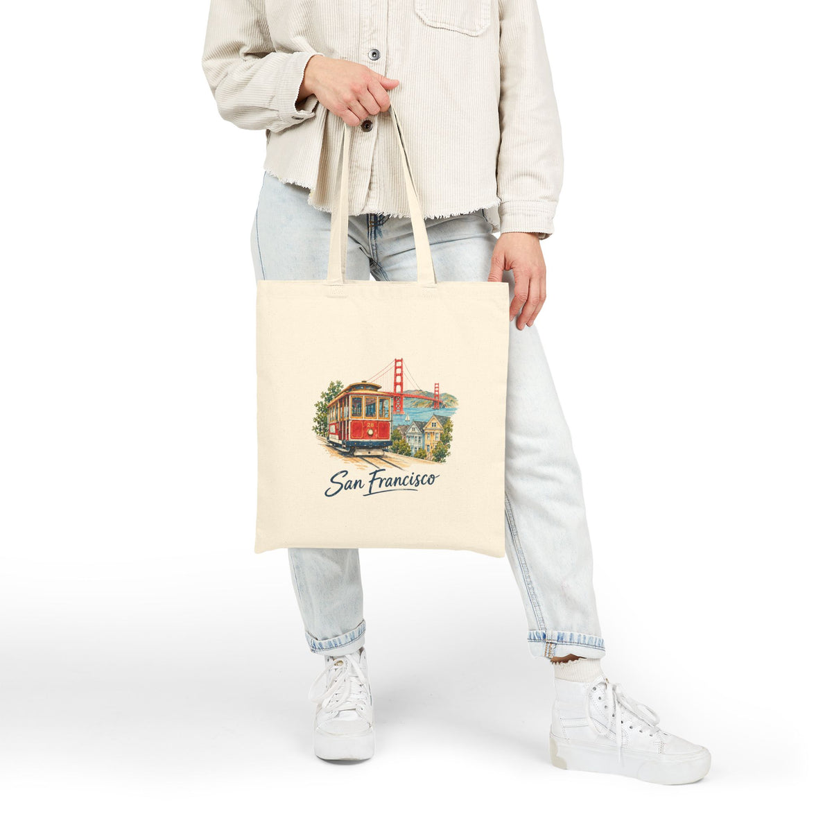 San Francisco Canvas Tote Bag
