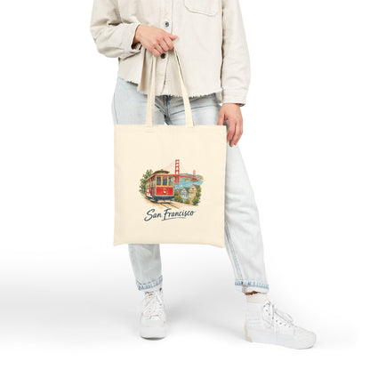 San Francisco Canvas Tote Bag