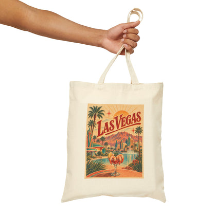 Las Vegas Canvas Tote Bag
