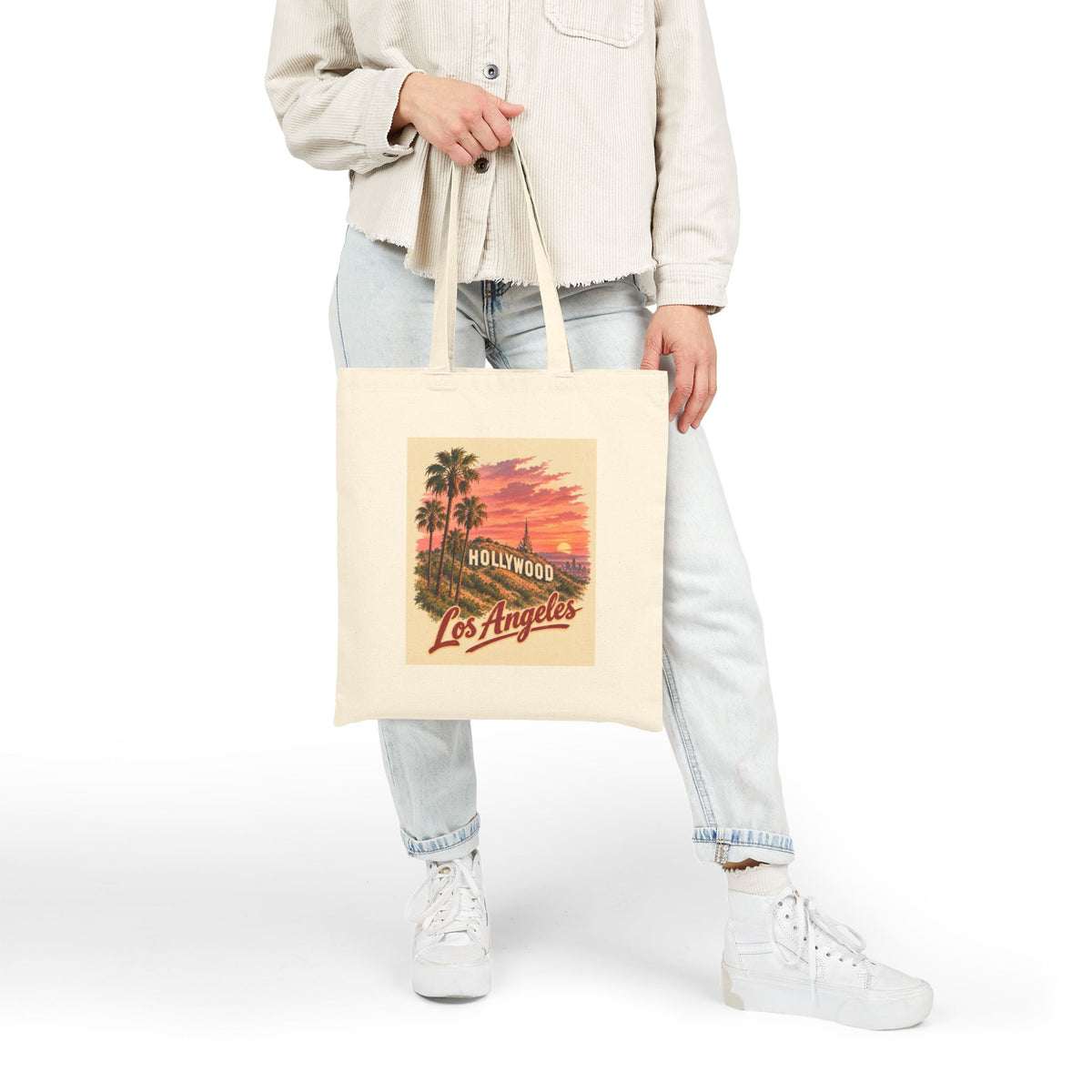 Los Angeles Canvas Tote Bag