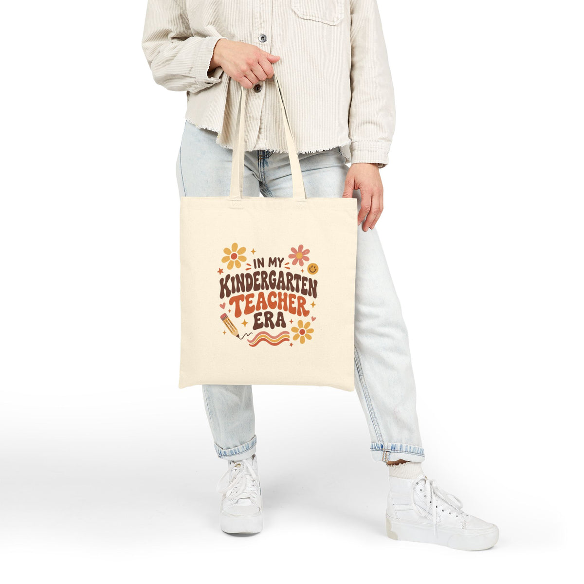 Kindergarten Teacher Canvas Tote Bag