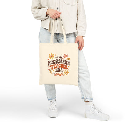 Kindergarten Teacher Canvas Tote Bag