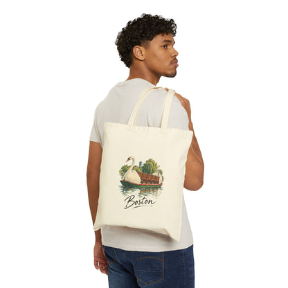 Boston Canvas Tote Bag