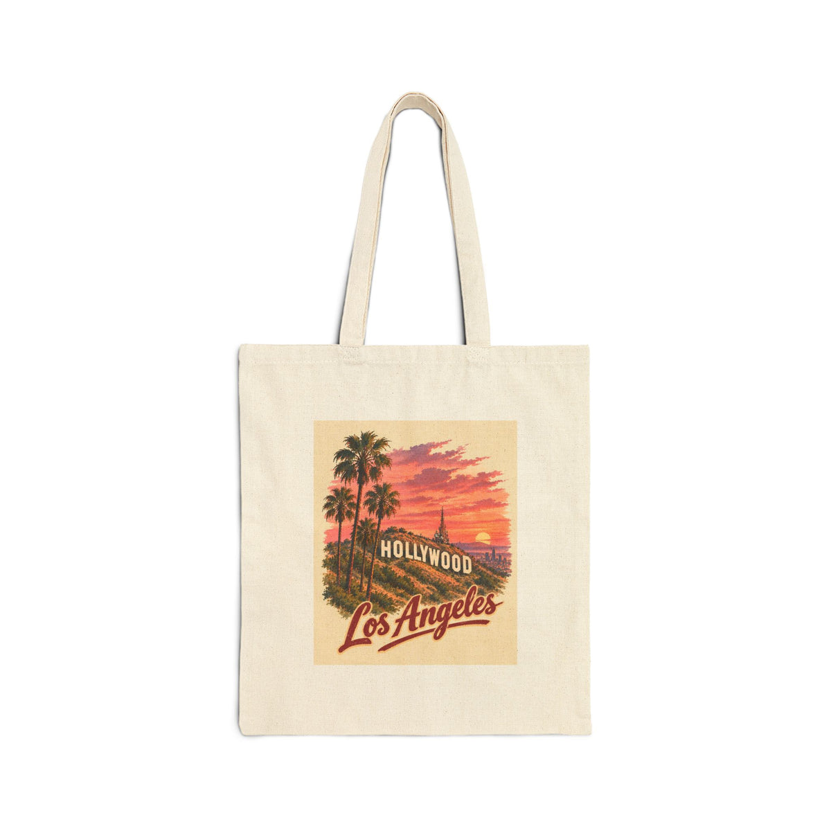 Los Angeles Canvas Tote Bag