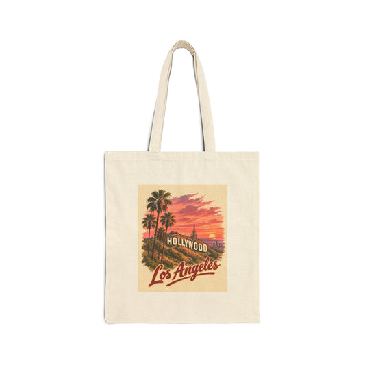 Los Angeles Canvas Tote Bag