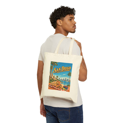 San Diego Canvas Tote Bag