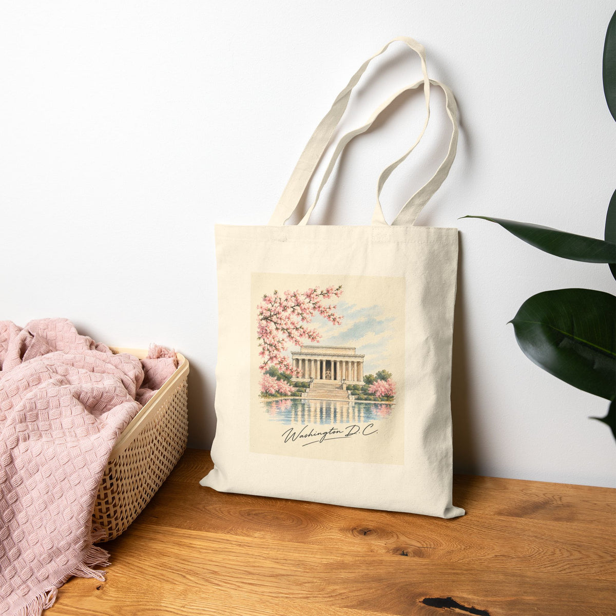 Washington, D.C. Canvas Tote Bag