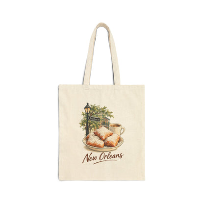 New Orleans Canvas Tote Bag