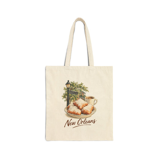 New Orleans Canvas Tote Bag