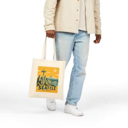 Seattle Canvas Tote Bag