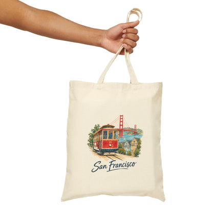 San Francisco Canvas Tote Bag