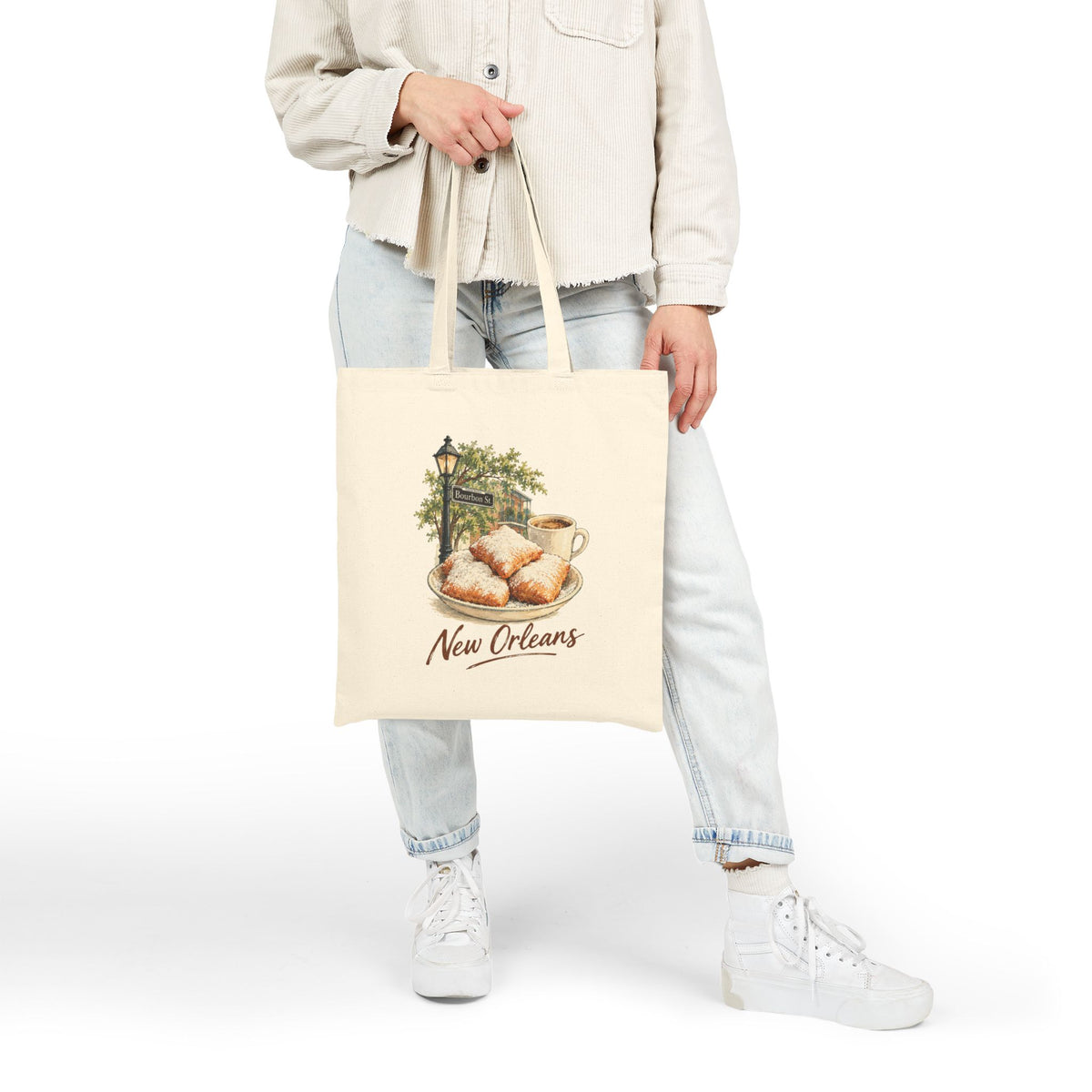 New Orleans Canvas Tote Bag