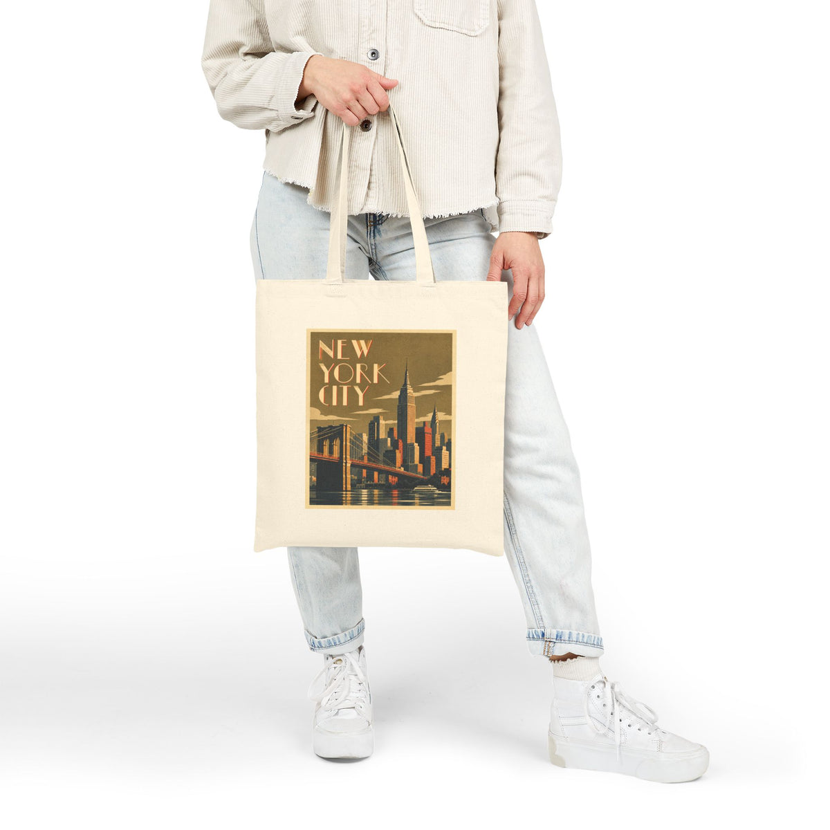 New York City Canvas Tote Bag