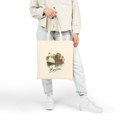 Boston Canvas Tote Bag