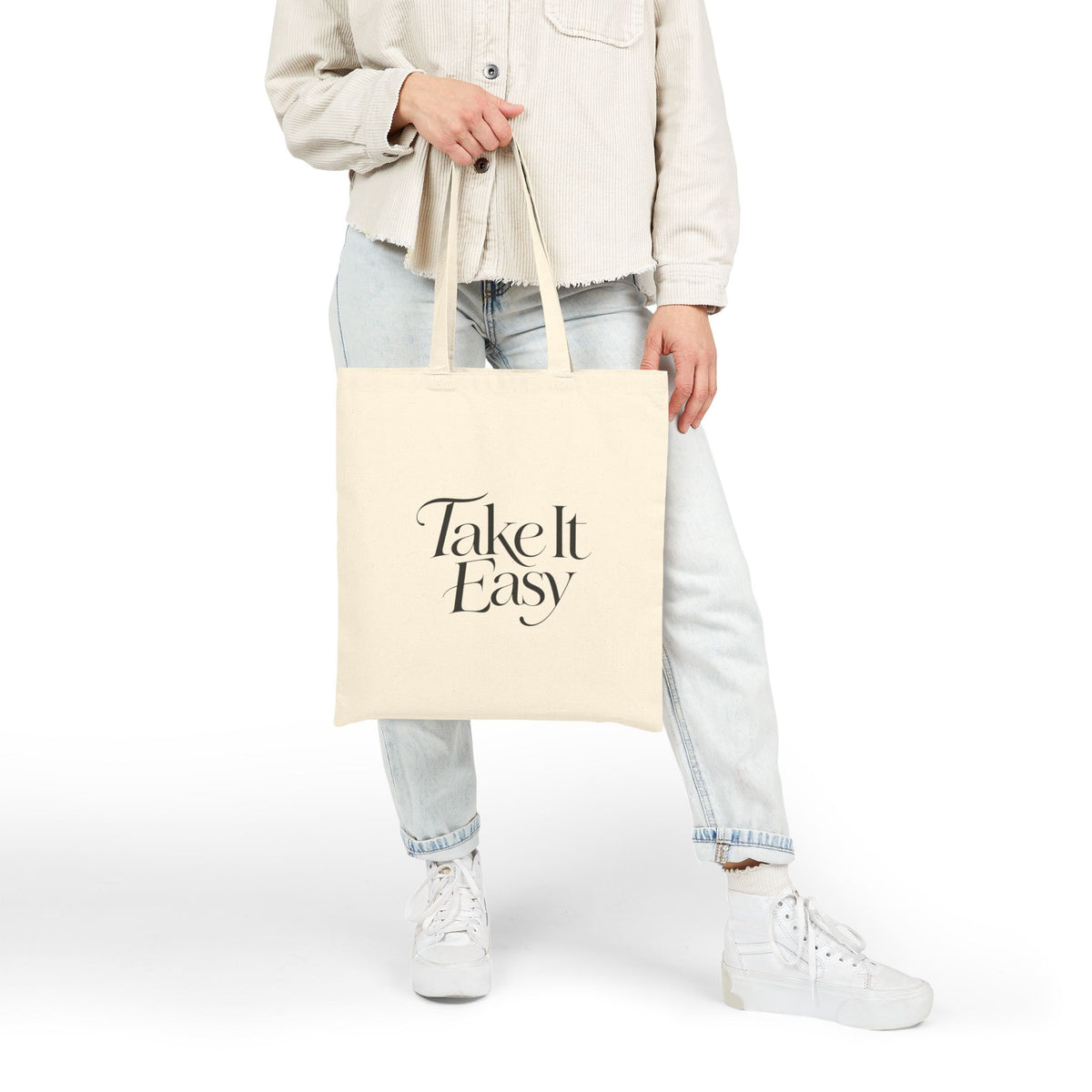 Take It Easy Canvas Tote Bag
