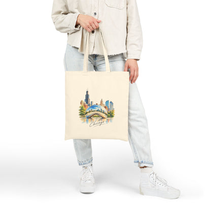 Chicago Canvas Tote Bag