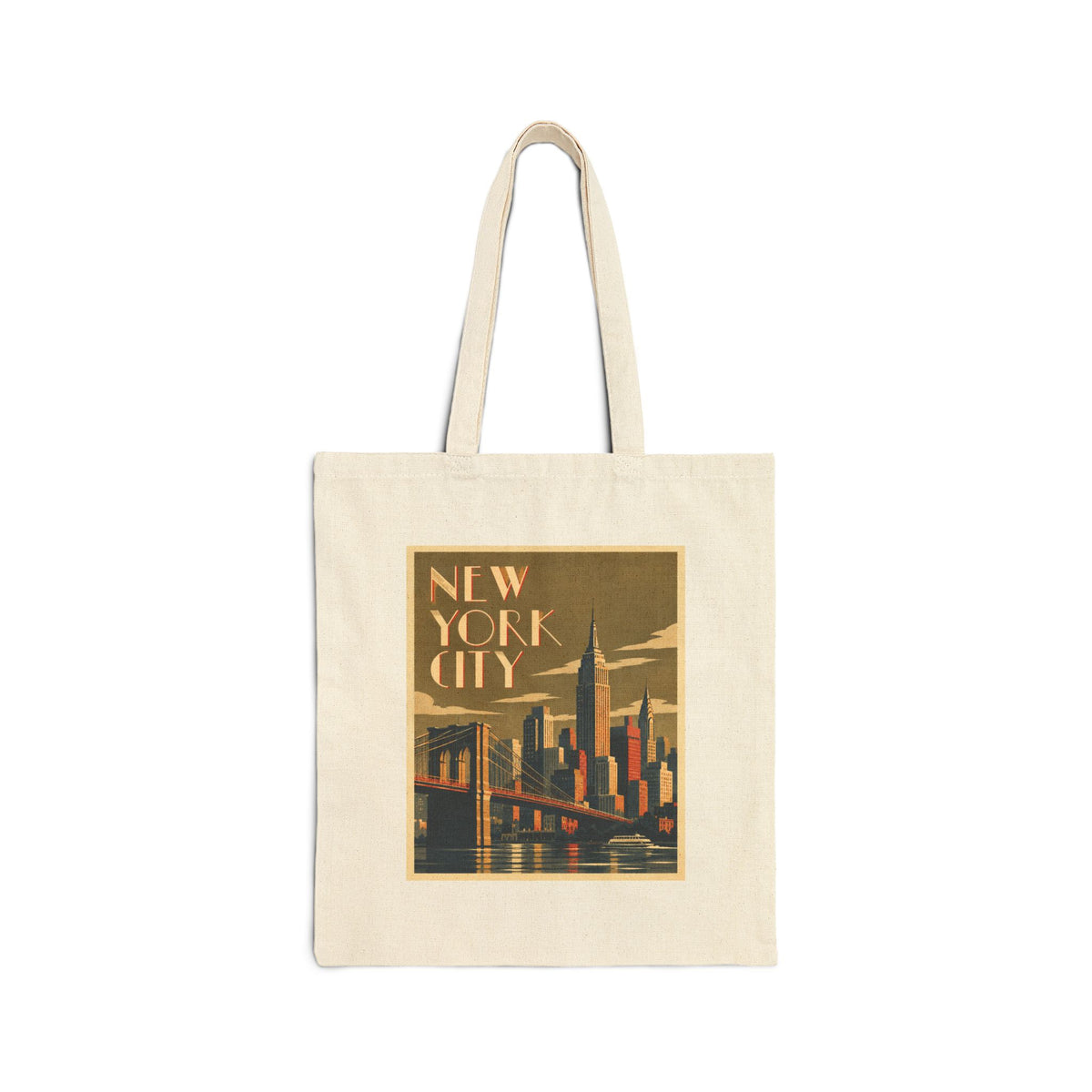 New York City Canvas Tote Bag