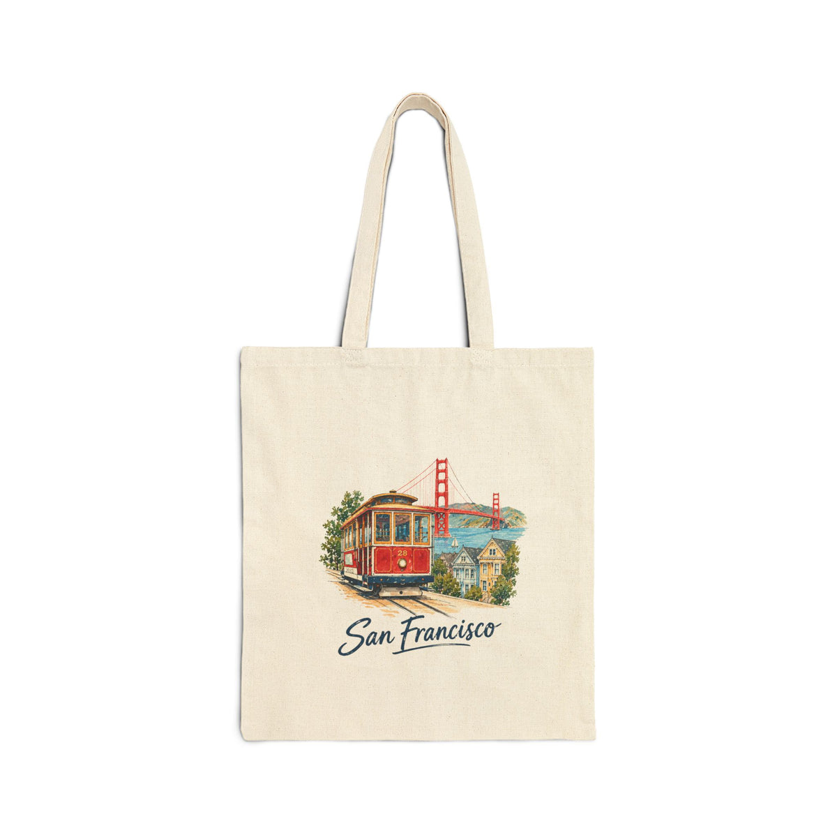 San Francisco Canvas Tote Bag