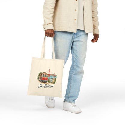 San Francisco Canvas Tote Bag