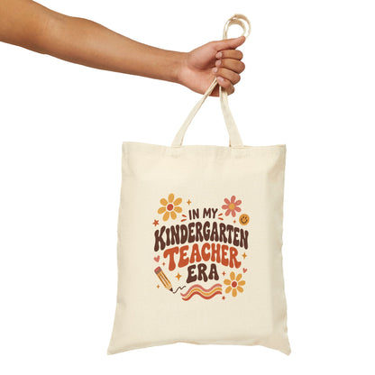 Kindergarten Teacher Canvas Tote Bag
