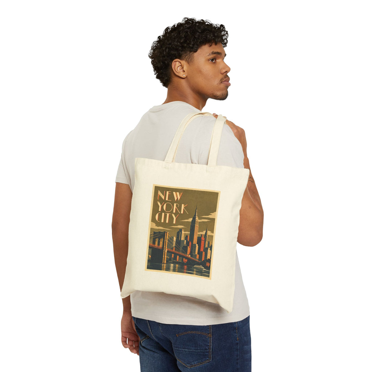 New York City Canvas Tote Bag