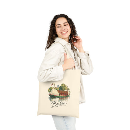 Boston Canvas Tote Bag