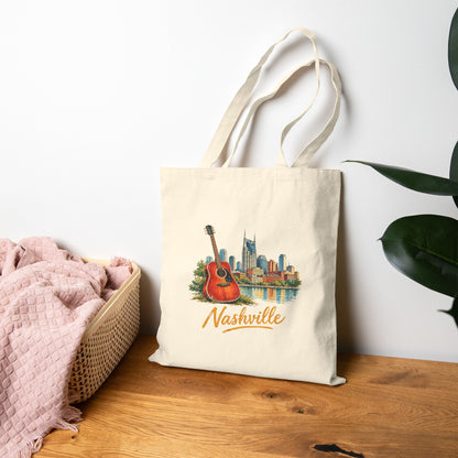 Nashville Canvas Tote Bag