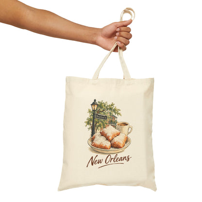 New Orleans Canvas Tote Bag