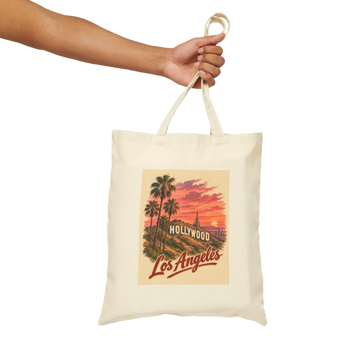 Los Angeles Canvas Tote Bag
