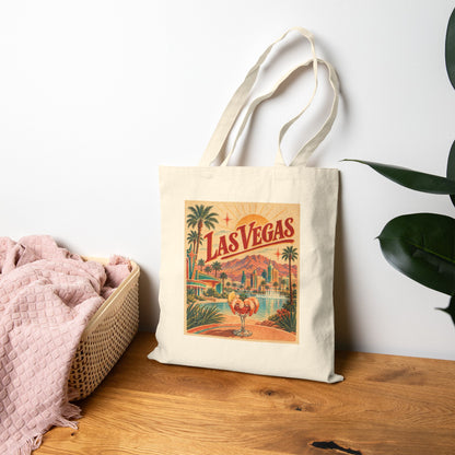 Las Vegas Canvas Tote Bag