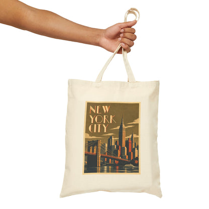 New York City Canvas Tote Bag